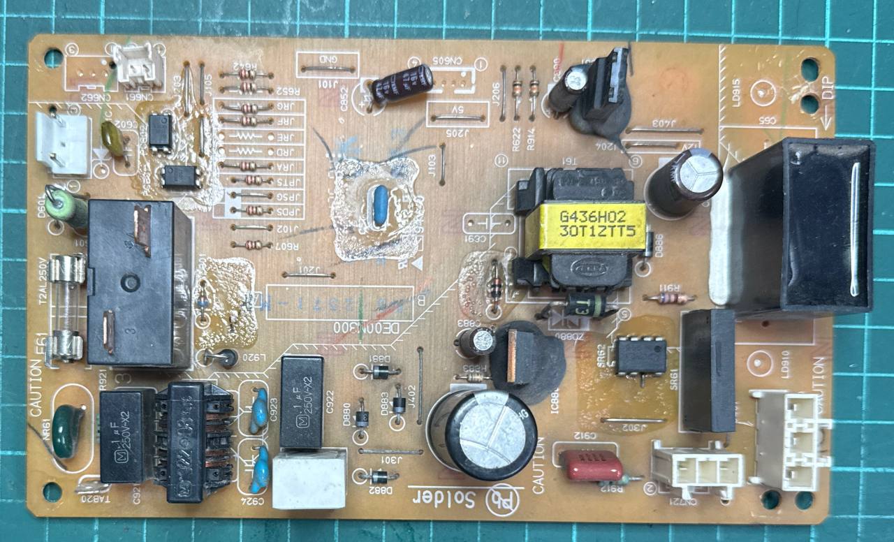 Плата SM76A018G01 кондиционера Mitsubishi Electric