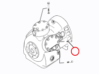 Болт боковой крышки компрессора 05K, 05G, 06D Carrier, 17-40034-05 (1).png