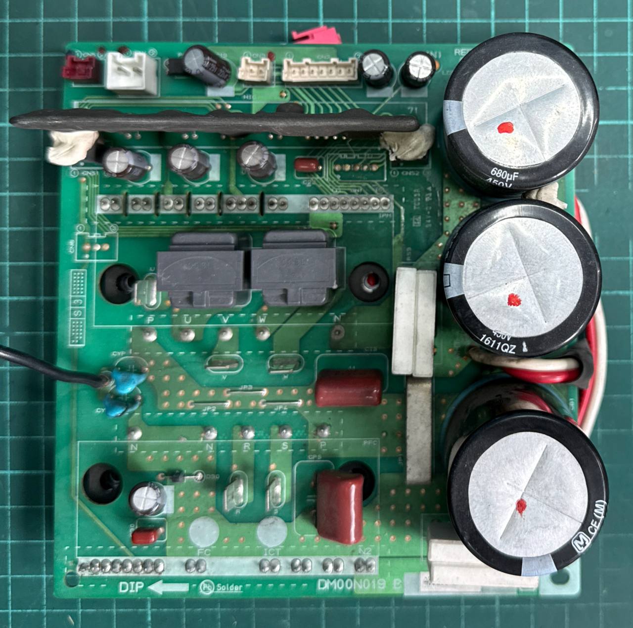 Инверторная плата DM00N019 B кондиционера Mitsubishi Electric